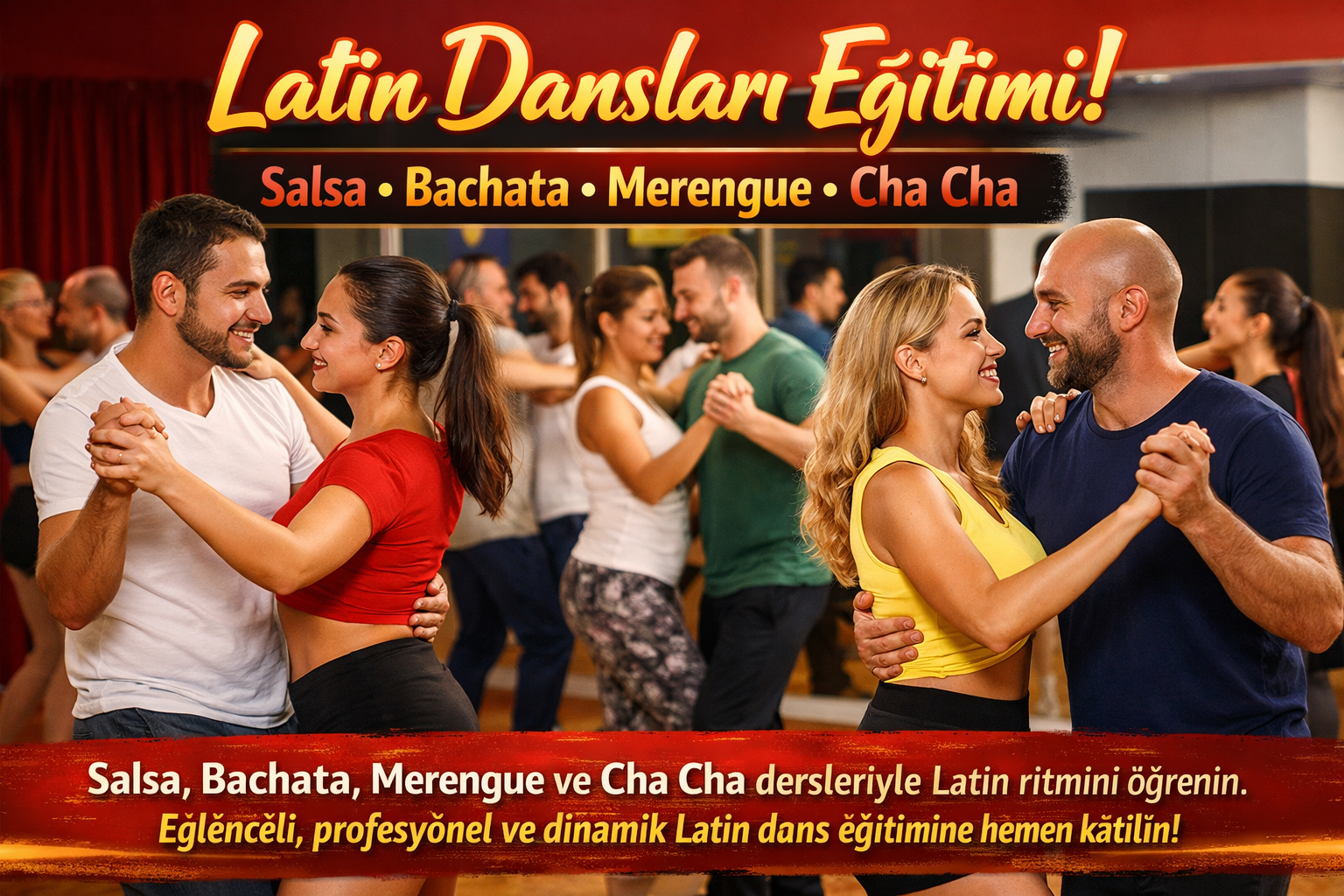 Salsa Dersleriyle Eğlencenin Doruklarını Yakala